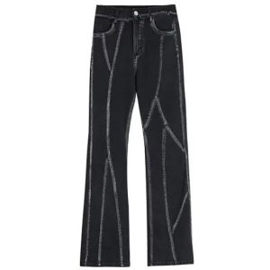 Panelled Seam Jeans