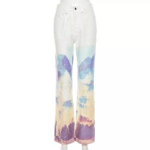 Landscape Graphic Pants